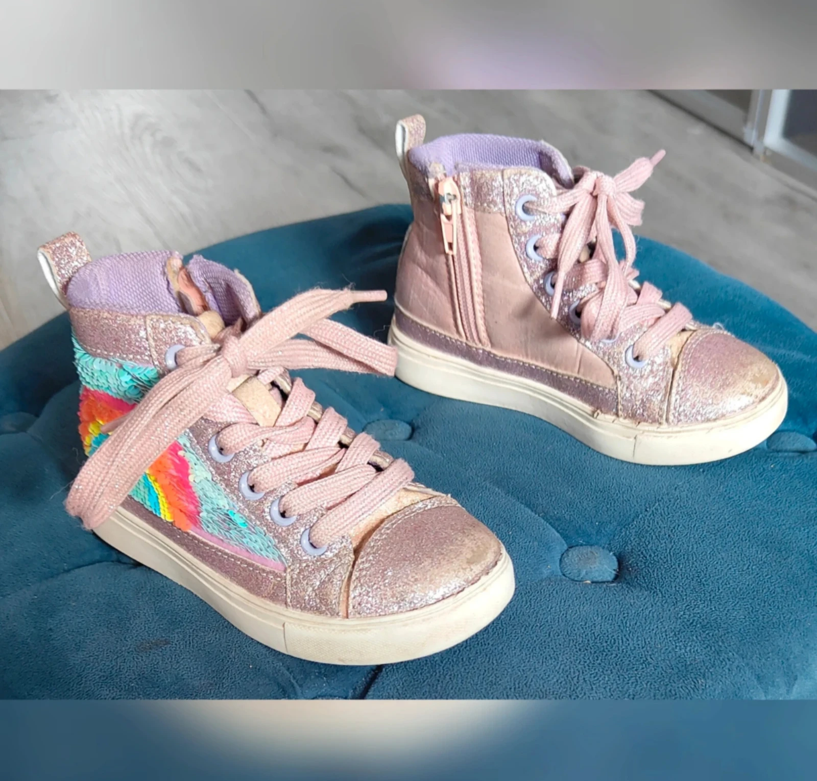 Roze Blue box meisjes sneakers maat 25